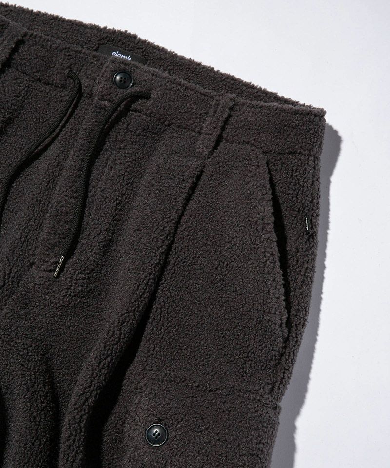 30%OFF【glamb(グラム)】Boa Cargo Pants ボアカーゴパンツ(GB0323-P12