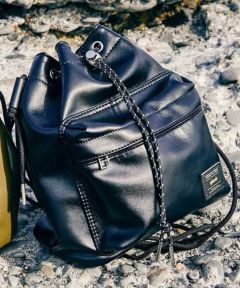 glamb(グラム)】Leather Drawstring Bag レザードローストリング