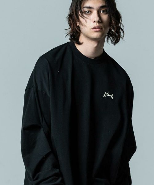 glamb(グラム)】Elbow Tuck Long Sleeves T エルボータックロング