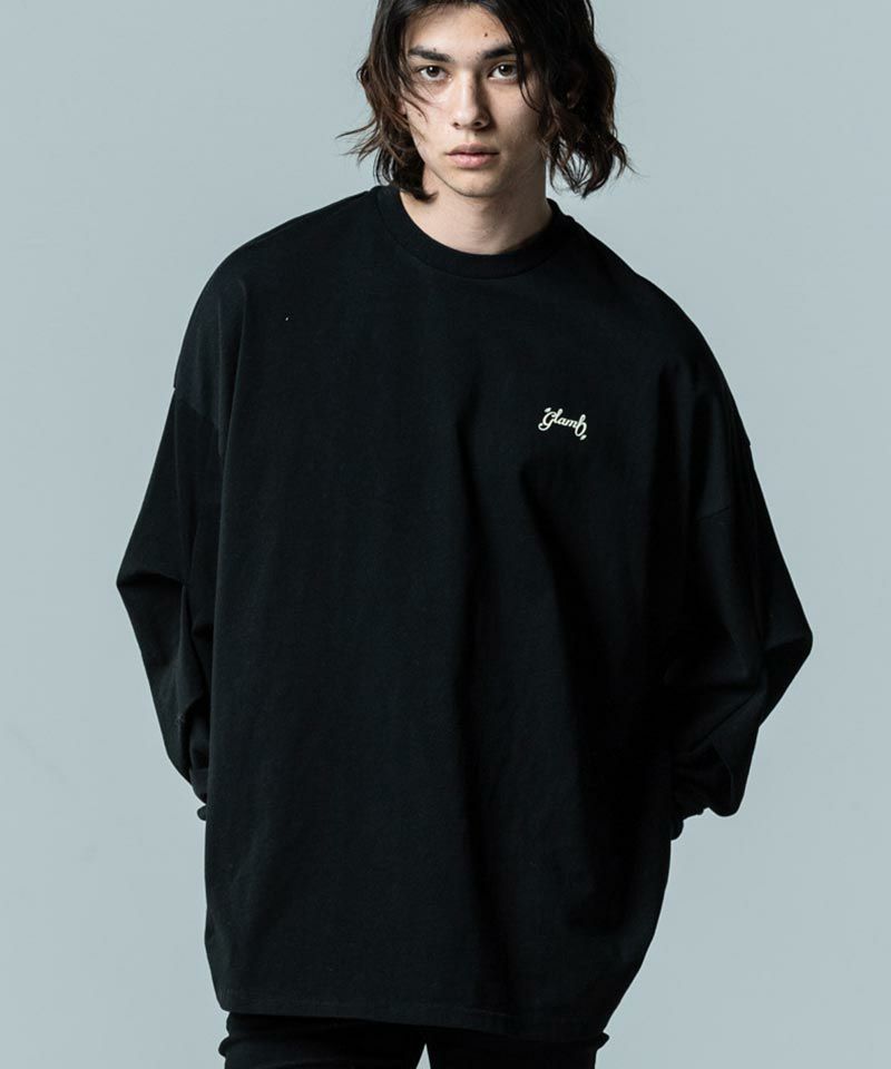 glamb(グラム)】Elbow Tuck Long Sleeves T エルボータックロング