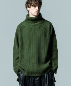 glamb(グラム)】Sulman Turtle Knit サルマンタートルニット(GB0323