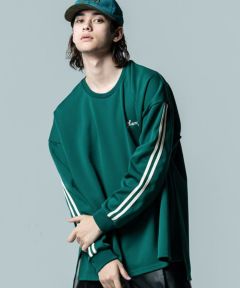 glamb(グラム)】Slit Pullover Jersey スリットプルオーバージャージ