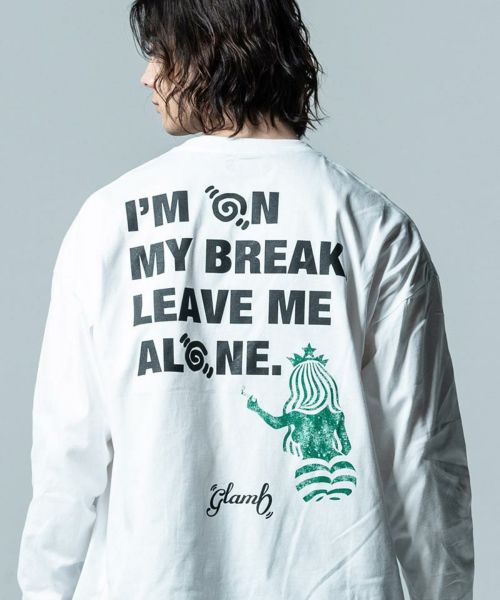 glamb(グラム)】Coffee Break Long Sleeves T コーヒーブレイクロング