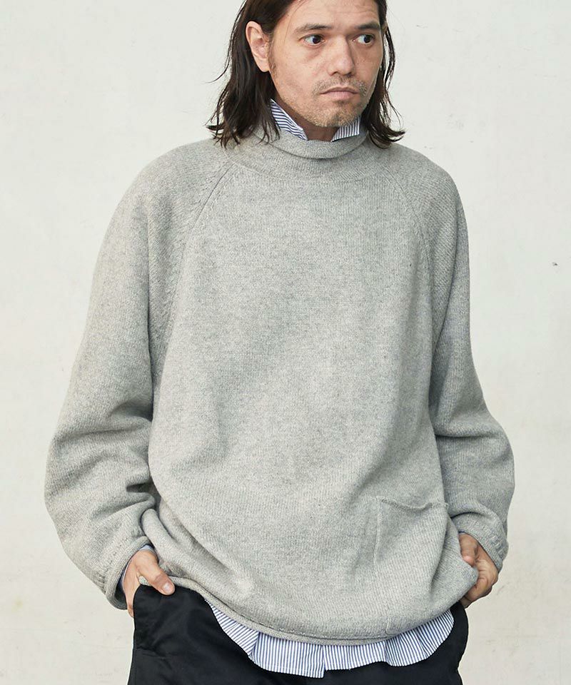 EGO TRIPPING(エゴトリッピング)】FISHERMAN KNIT ニット(676100