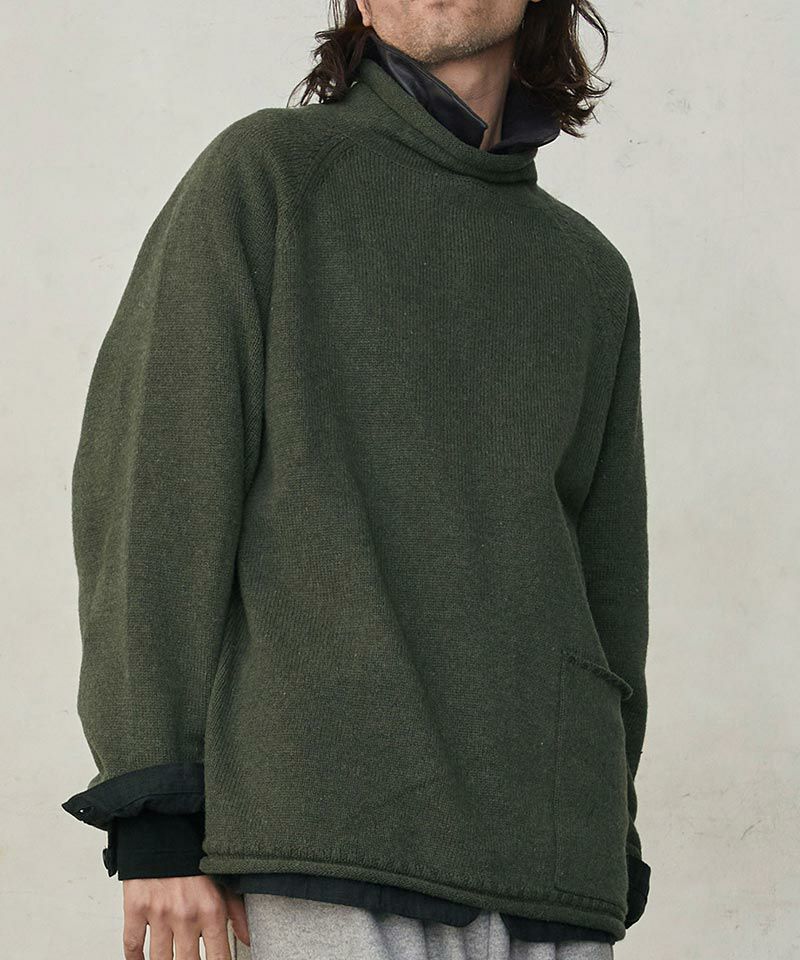 EGO TRIPPING(エゴトリッピング)】FISHERMAN KNIT ニット(676100