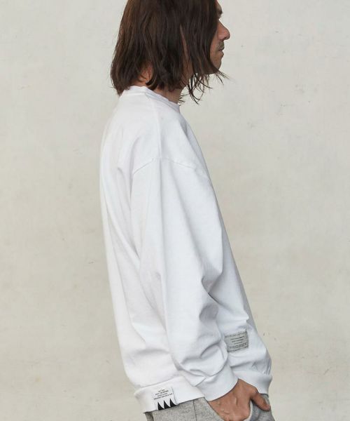 ADAM PATEK(アダムパテック)】plain stitch crewneck cutsew