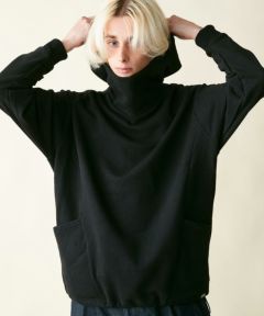 rehacer(レアセル)】 3D Neck Pullover Hoodie パーカー(01230400013