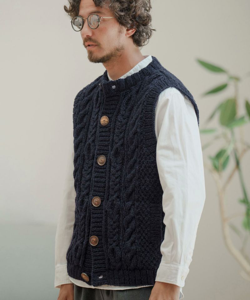 【CAMBIO(カンビオ)】【HIMALAYAN CLIMBERS HAND-KNIT別注