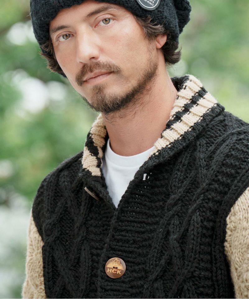 CAMBIO(カンビオ)】【HIMALAYAN CLIMBERS HAND-KNIT別注】手編み CAMBIO(カンビオ)】【HIMALAYAN CLIMBERS HAND-KNIT別注】手編み