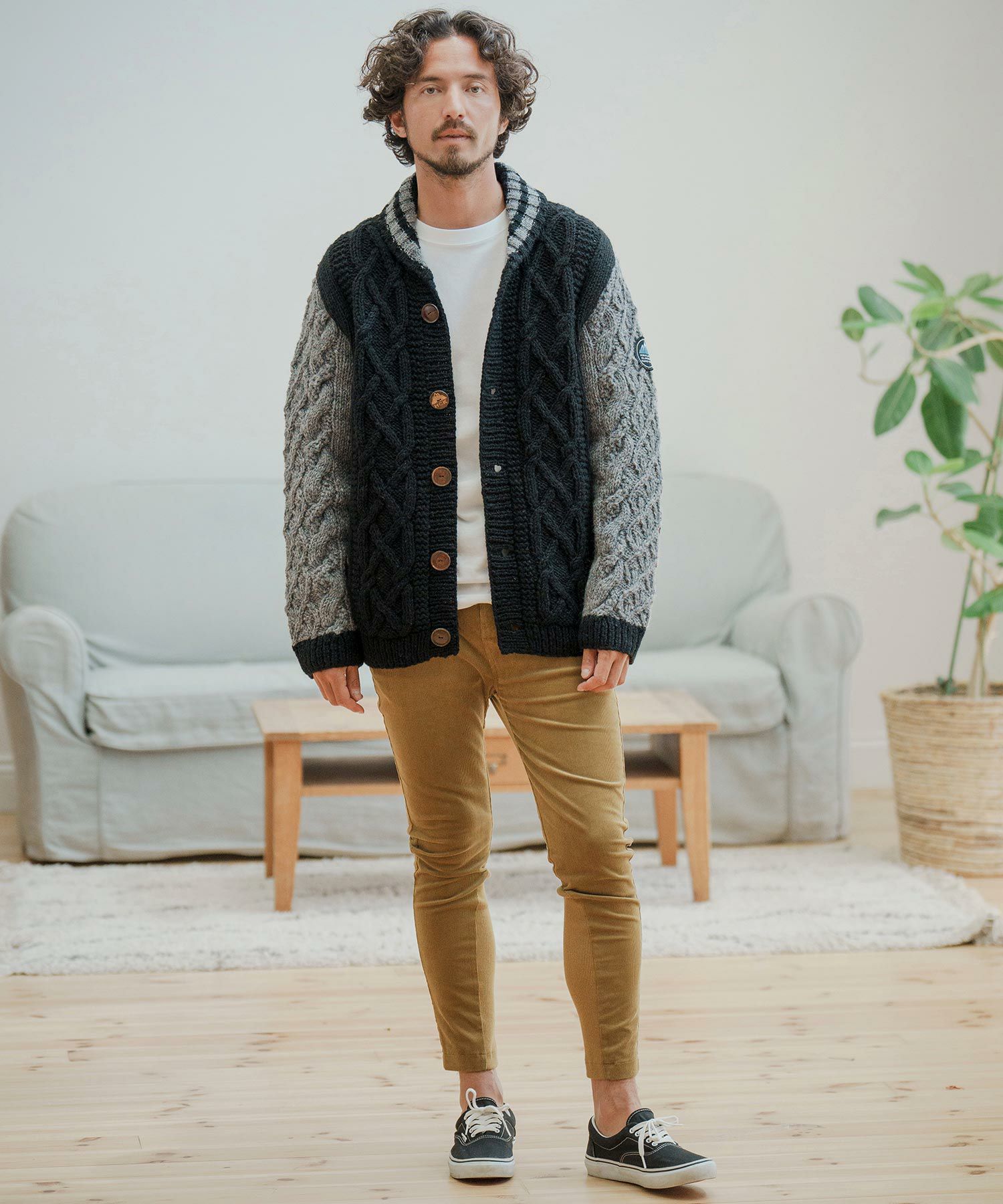 CAMBIO(カンビオ)】【HIMALAYAN CLIMBERS HAND-KNIT別注】手編み 