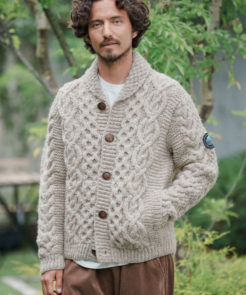 CAMBIO(カンビオ)】【HIMALAYAN CLIMBERS HAND-KNIT別注】手編み