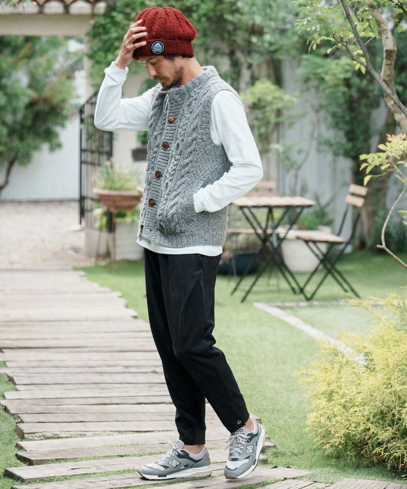 CAMBIO(カンビオ)】【HIMALAYAN CLIMBERS HAND-KNIT別注】手編み