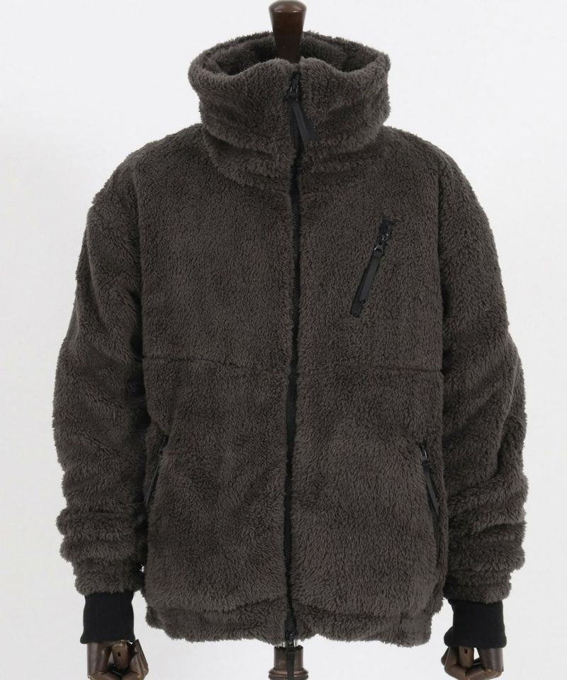 CAMBIO(カンビオ)】Short Microfur Volume Neck Blouson ブルゾン 