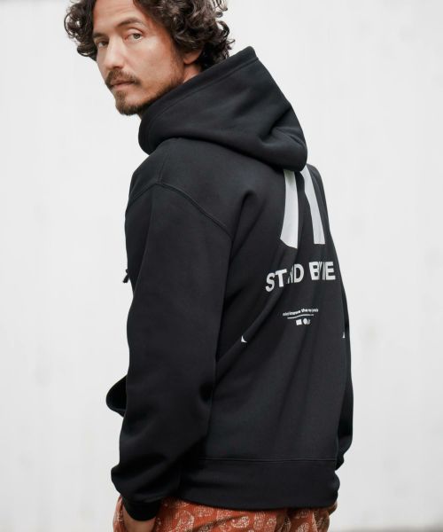 CAMBIO(カンビオ)】STAND BY ME Print Brushed Back Parka パーカー