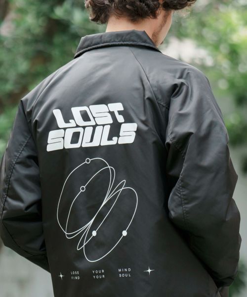 CAMBIO(カンビオ)】LOST SOULS Print Brushed Back Parka パーカー