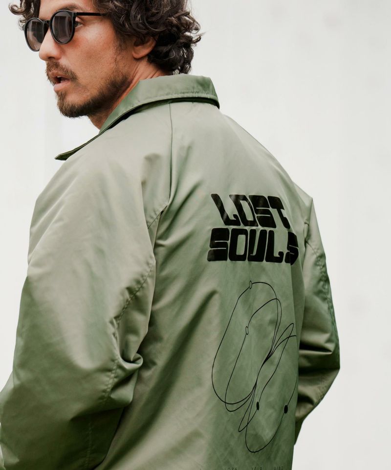 CAMBIO(カンビオ)】LOST SOULS Print Coach Jacket ジャケット(CAM23AW