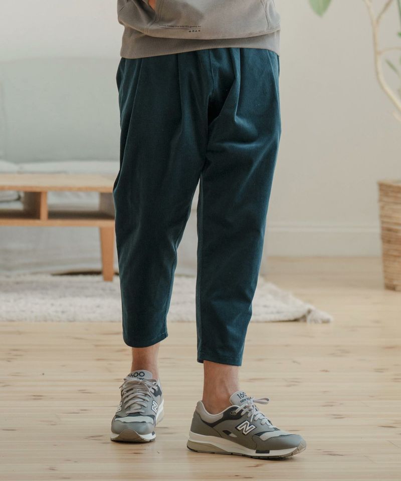 50%OFF【CAMBIO(カンビオ)】Stretch Corduroy Ankle Tapered