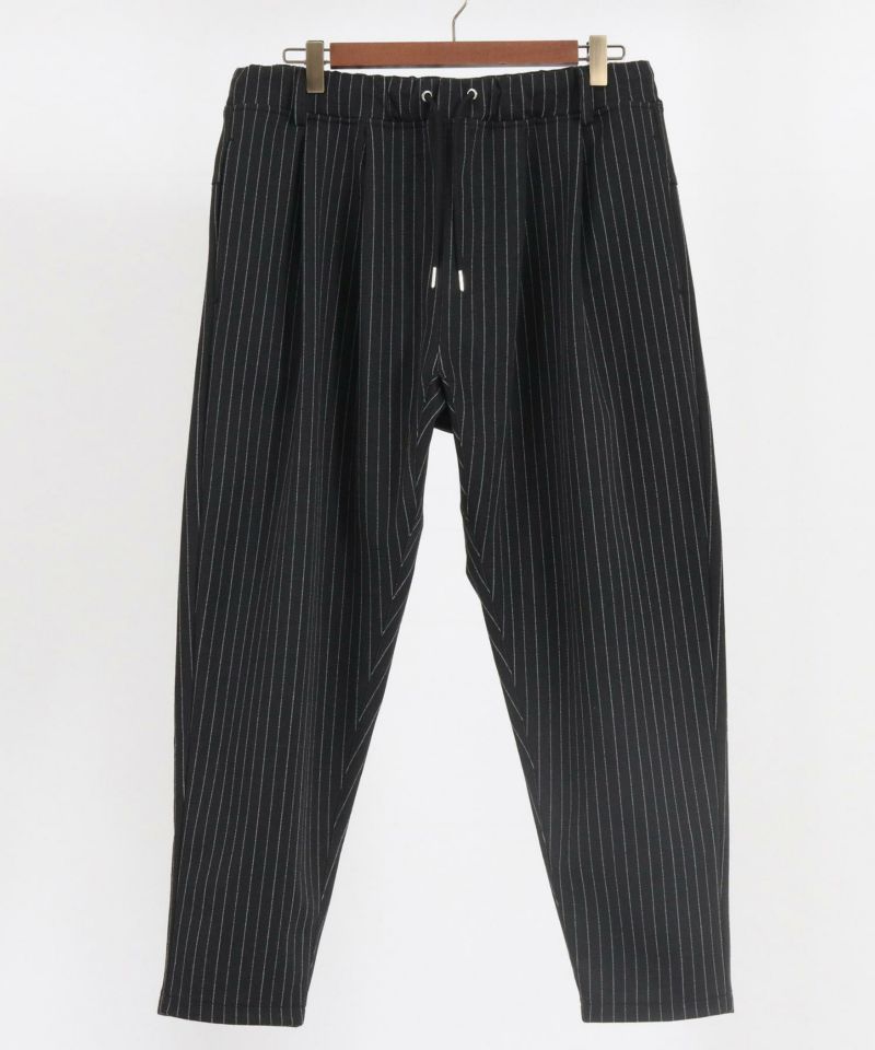 CAMBIO(カンビオ)】Pin Stripe Tapered Easy Pants イージーパンツ