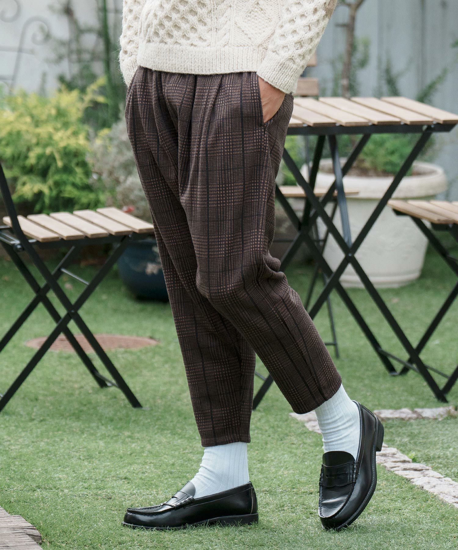 60%OFF【CAMBIO(カンビオ)】Back Brushed Shaggy Fleece Check 60%OFF【CAMBIO(カンビオ)】Back Brushed Shaggy Fleece Check