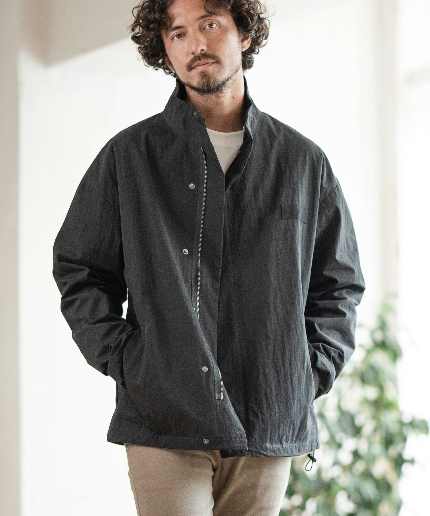 50%OFF【Magine(マージン)】MILITARY STAND COLLAR JACKET ジャケット 