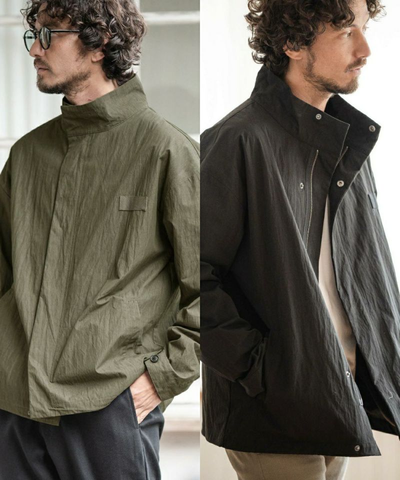 【Magine(マージン)】MILITARY STAND COLLAR JACKET