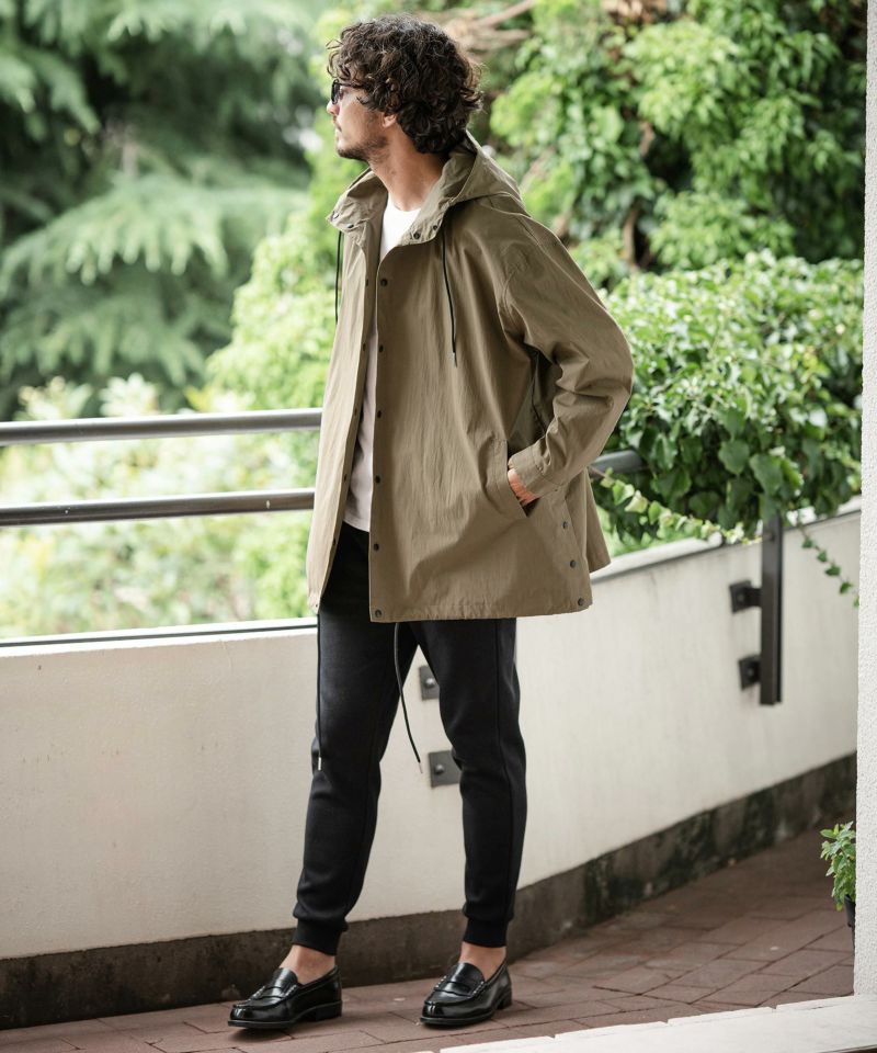 50%OFF【Magine(マージン)】COTTON NYLON HOOD SHIRT COAT