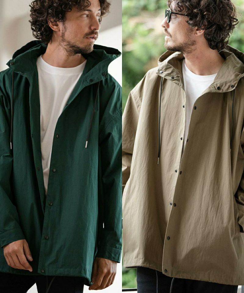 Magine(マージン)】COTTON NYLON HOOD SHIRT COAT コート(MGN-232-018