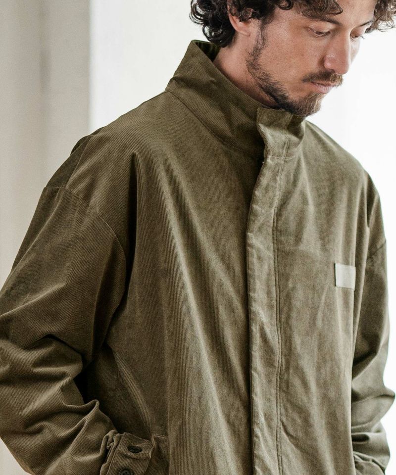 Magine(マージン)】CORDUROY MILITARY STAND COLLAR JACKET ジャケット