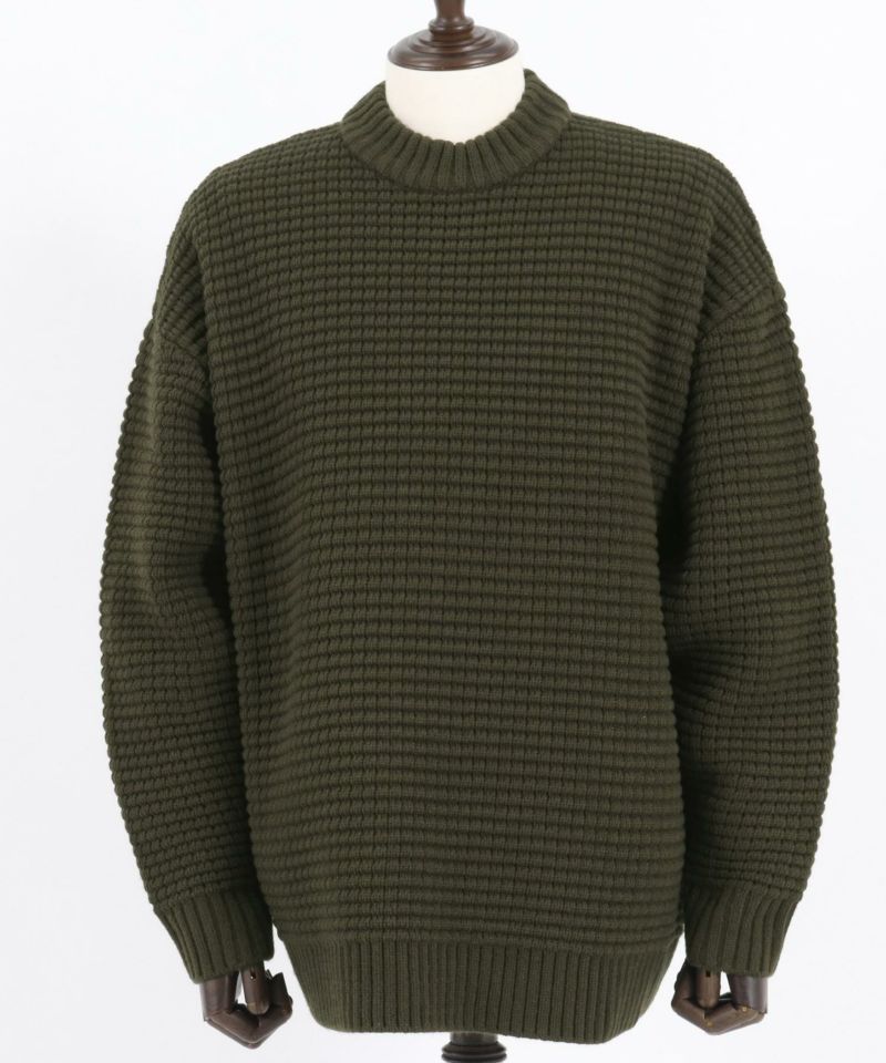 Magine(マージン)】AZEAMI MOCK NECK KNIT PULLOVER ニット(MGN-232