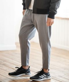 Magine(マージン)】STRETCH PIN STRIPE TAPERED PANTS テーパード