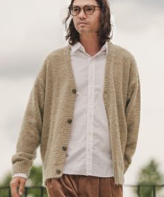 CAMBIO(カンビオ)】Shaggy Knit Cardigan カーディガン(PF-232-007