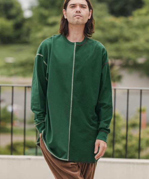 30%OFF【CAMBIO(カンビオ)】MINI URAKE Center Switch Pullover スウェット(A12723cmb)