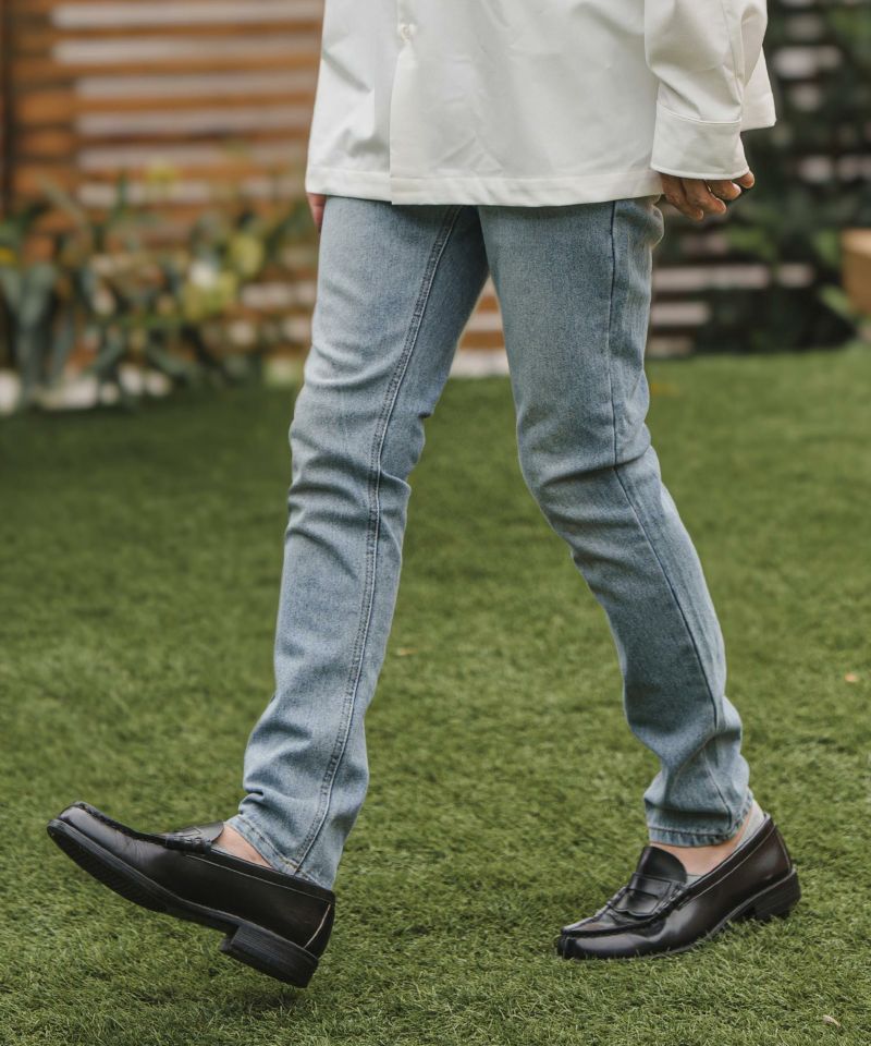 STRETCH DENIM SKINNY PANTS