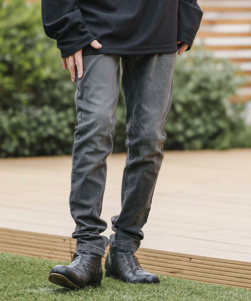 30%OFF【CAMBIO(カンビオ)】Used Like Stretch Denim Skinny