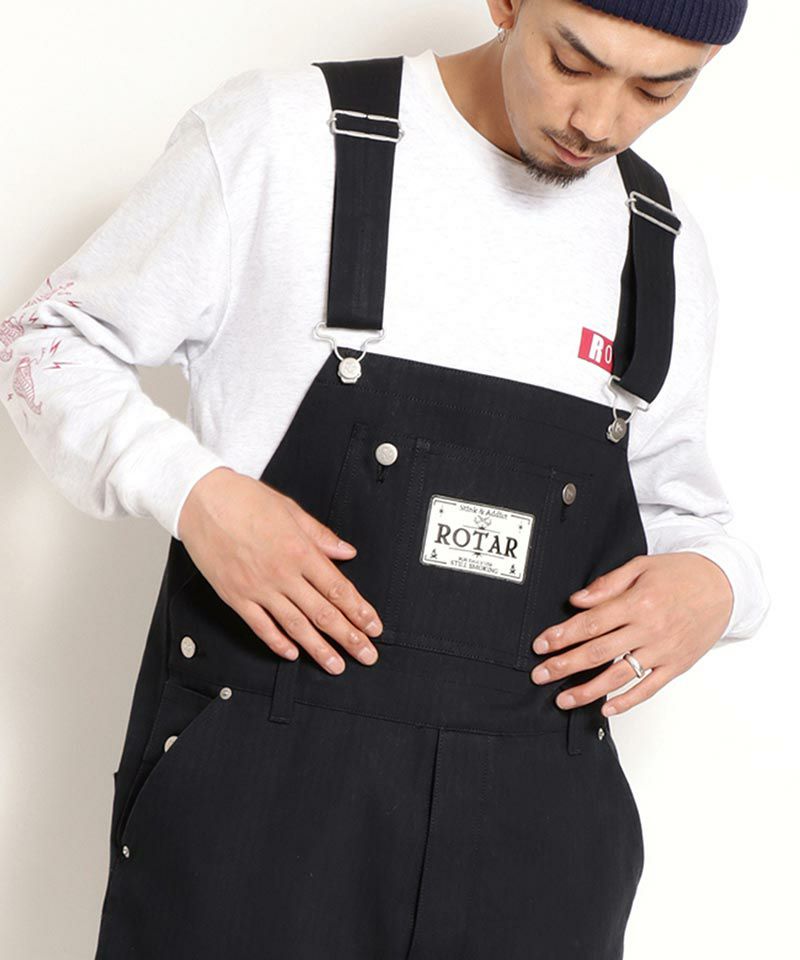 ROTAR(ローター)】Herringbone Overalls オーバーオール(rt2351002 