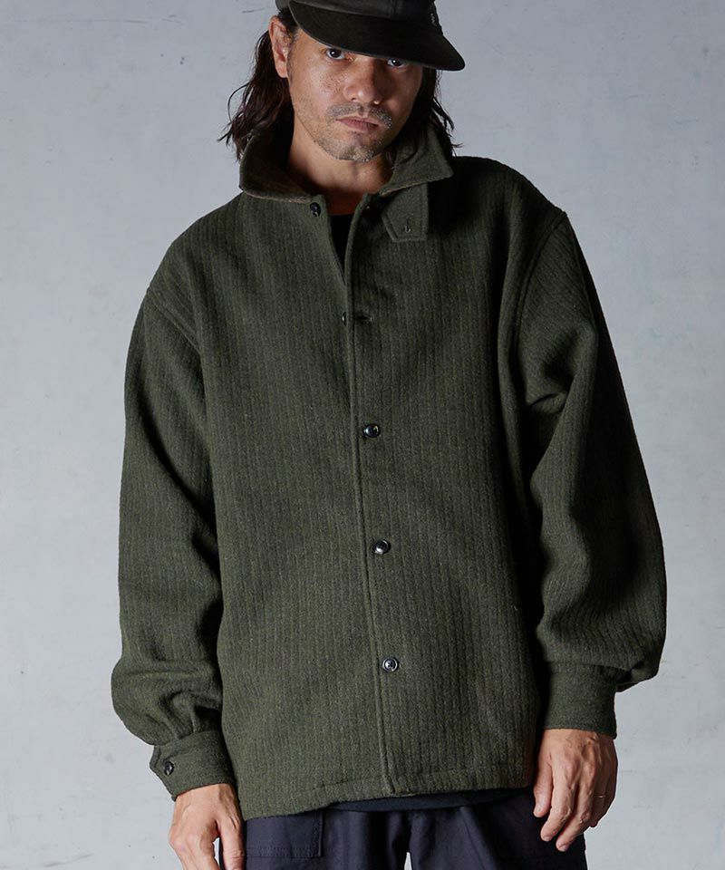 EGO TRIPPING(エゴトリッピング)】 WOOL CPOSHIRTS CPOシャツ(616154