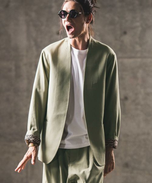 30%OFF【GLIMCLAP(グリムクラップ)】 Minimal detail jacket ミニマルジャケット(15-075-gla-cd)