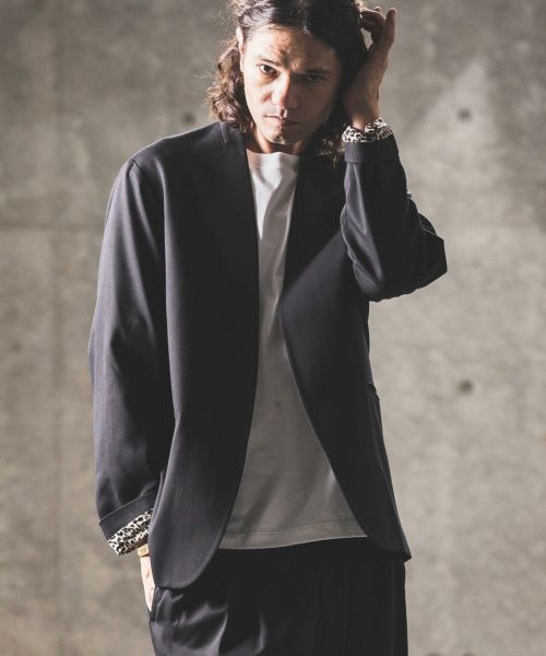 GLIMCLAP(グリムクラップ)】 Minimal detail jacket ミニマル ...