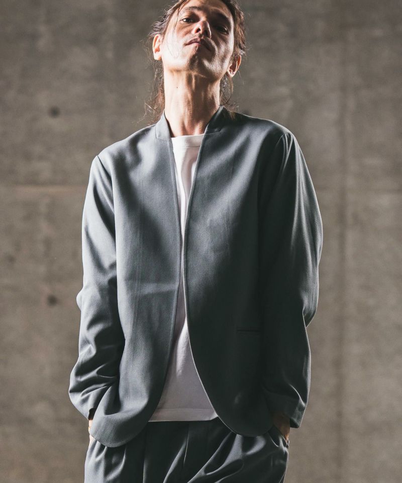 30%OFF【GLIMCLAP(グリムクラップ)】 Minimal detail jacket ミニマル