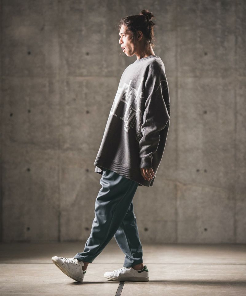 50%OFF【GLIMCLAP(グリムクラップ)】Cocoon silhouette pants
