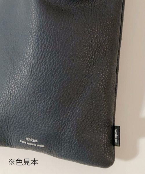 waku(ワク)】『KURO Series』 スクエアボディBAG バッグ(WK-0029