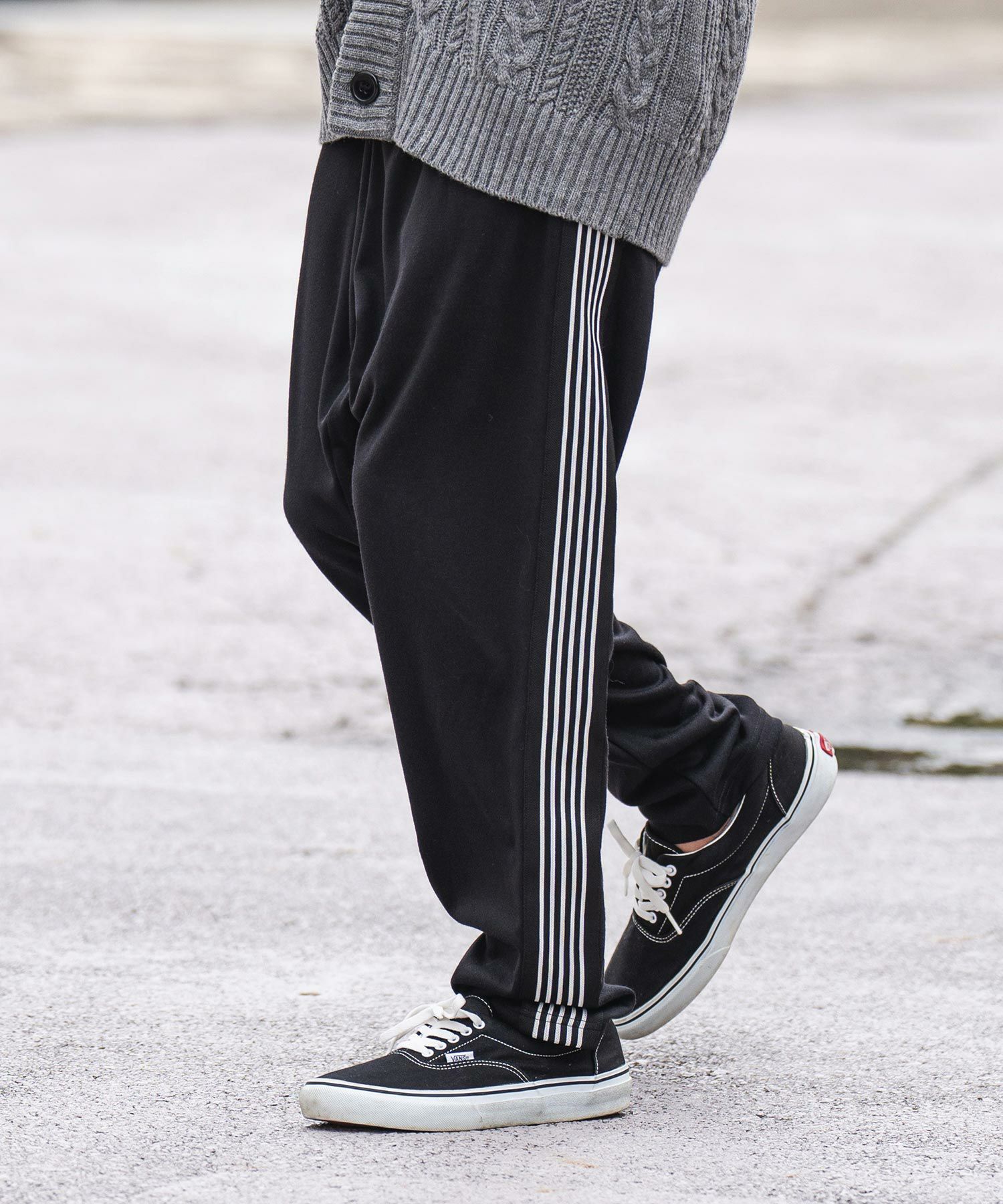 30%OFF【CAMBIO(カンビオ)】Side Line Sarrouel Cut Pants サルエル 