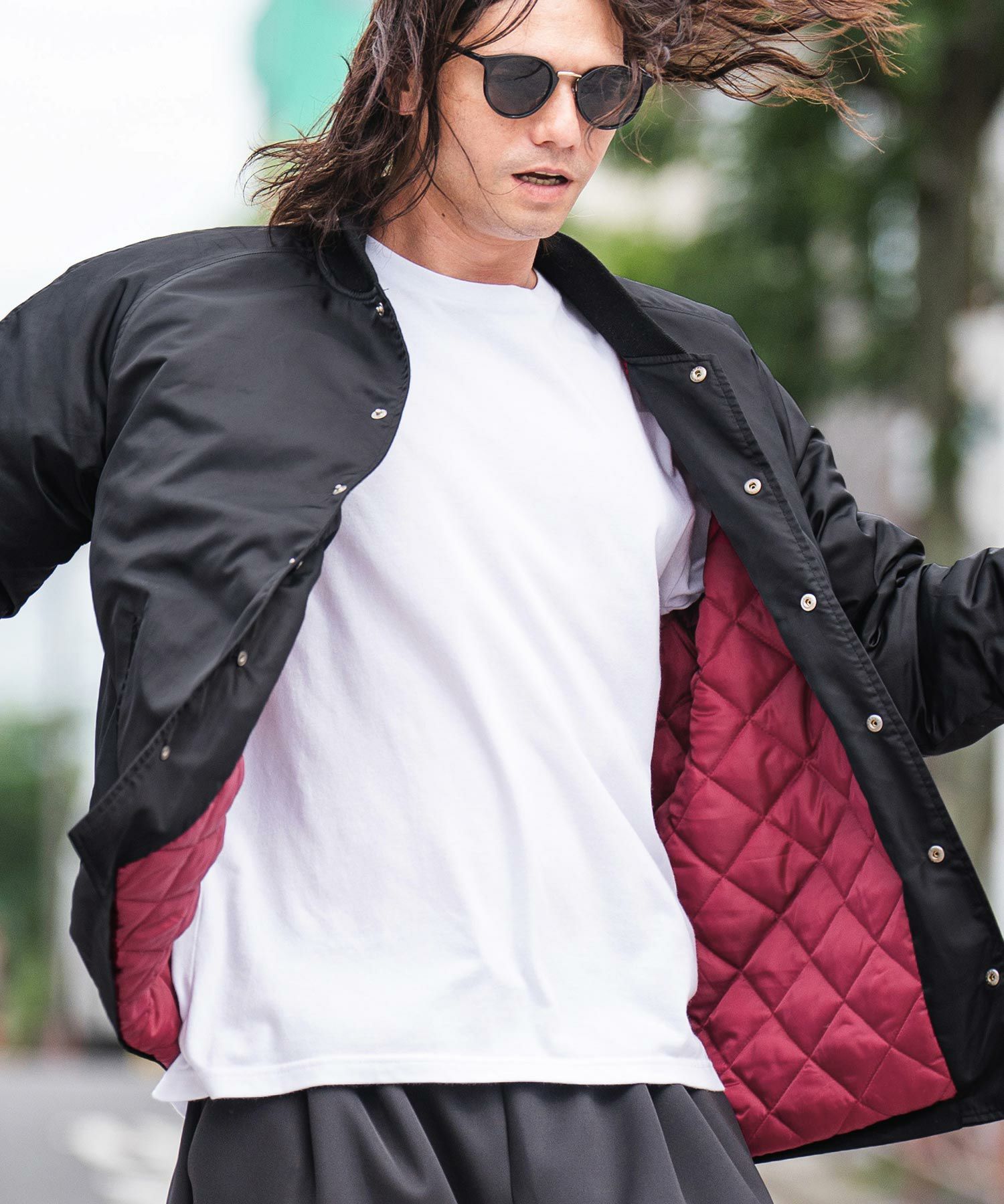 30%OFF【CAMBIO(カンビオ)】中綿ナイロンブルゾン(CMB-R0034) | CAMBIO 
