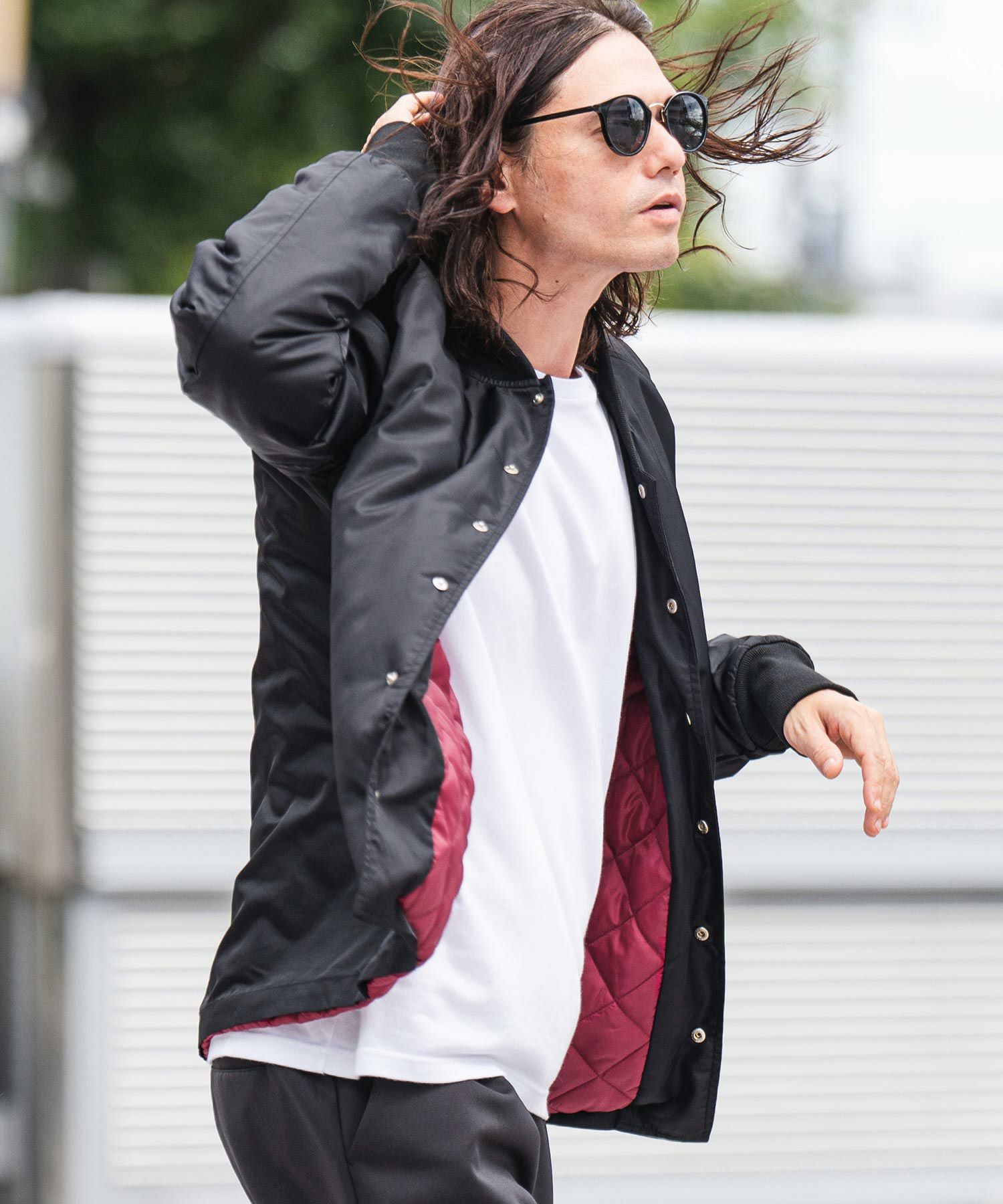 60%OFF【CAMBIO(カンビオ)】中綿ナイロンブルゾン(CMB-R0034) | CAMBIO