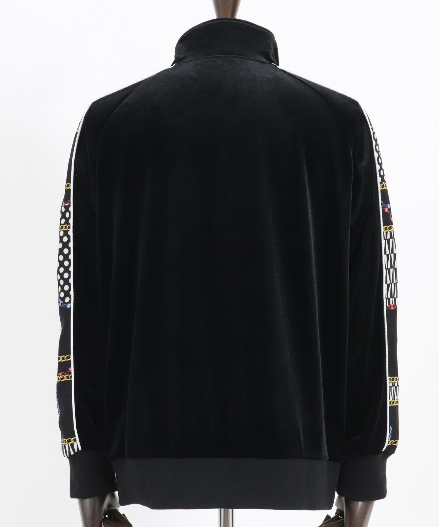 新品】cambioベロアジップアップジャケット L