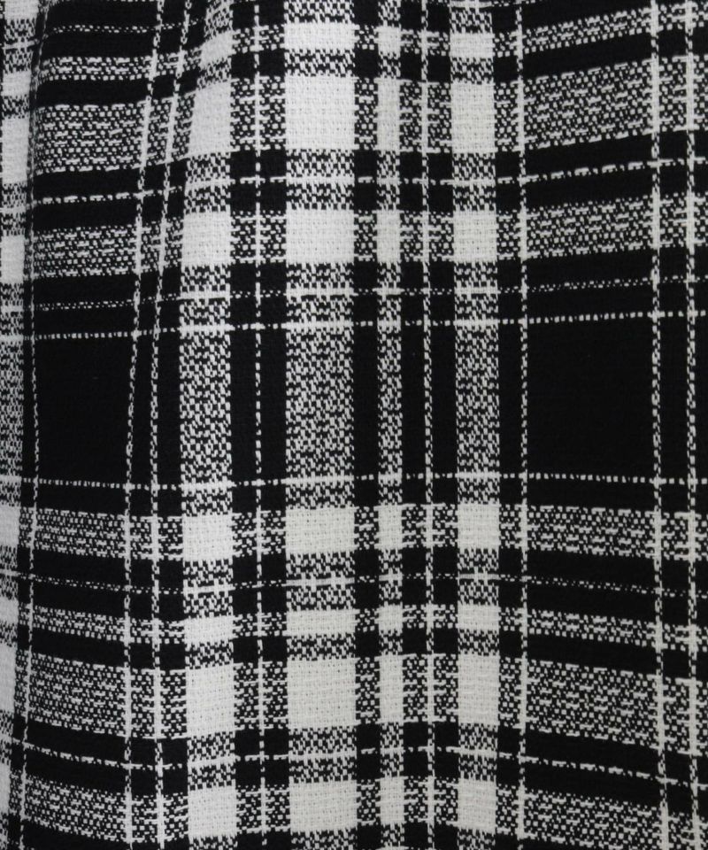 50%OFF【CAMBIO(カンビオ)】Monotone Check Jacquard Balloon