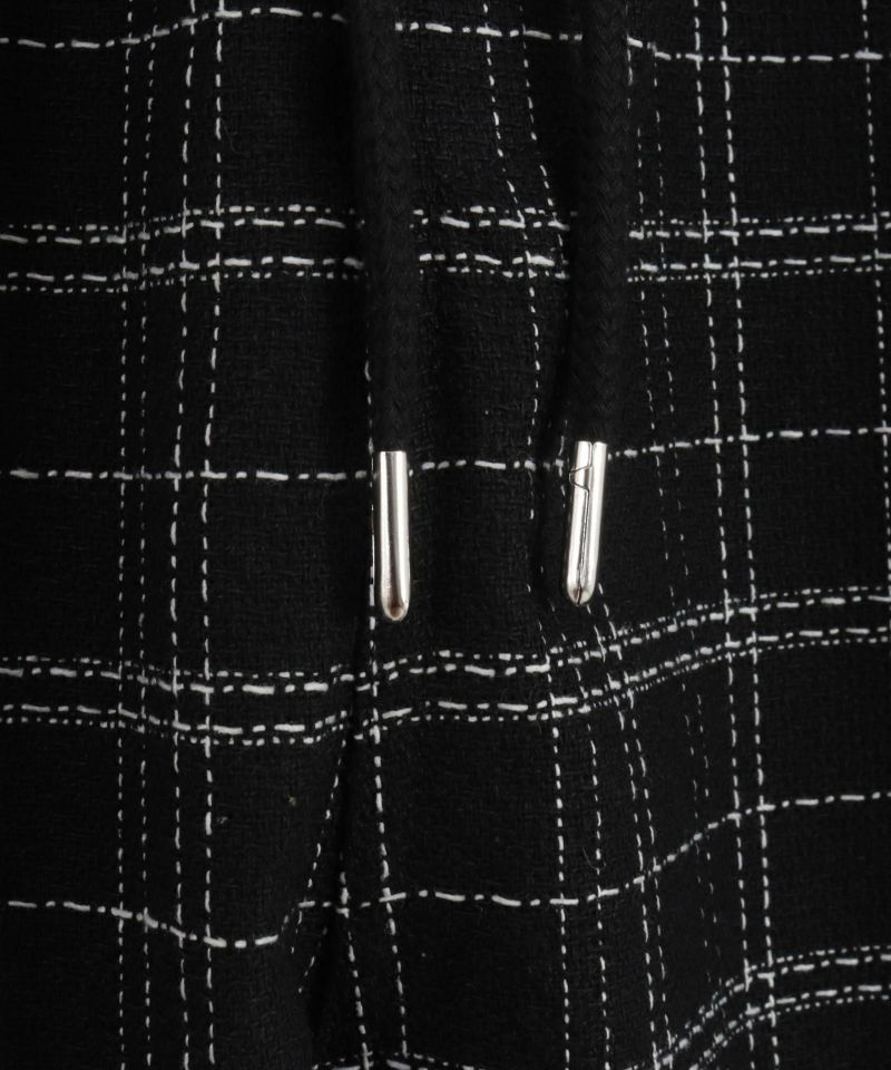 50%OFF【CAMBIO(カンビオ)】Monotone Check Jacquard Balloon