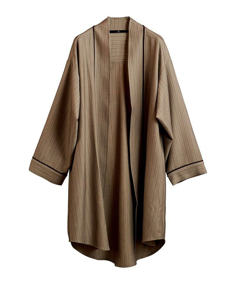 60%OFF【NO ID.(ノーアイディー)】ﾎﾞﾀﾝﾚｽBIGﾛﾝｸﾞｶﾞｳﾝ(853006-518S