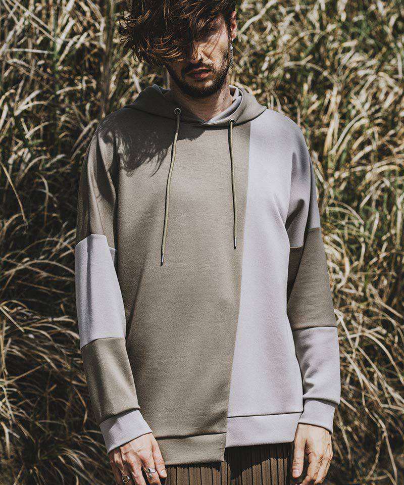 60%OFF【NO ID.(ノーアイディー)】ｽｲｯﾁﾝｸﾞBIGﾊﾟｰｶ(853006-521T