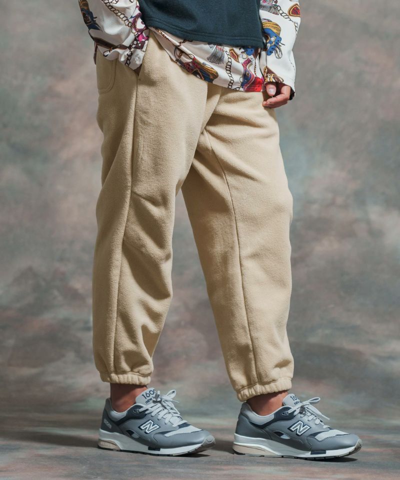 50%OFF【Jih Nunc(ジーヌンク)】フリーススウェットリブパンツ(JIH